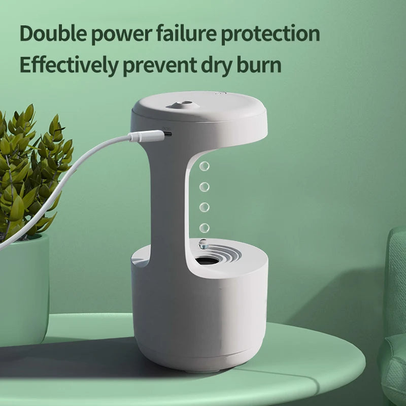 Anti-Gravity Humidifier with LED Display