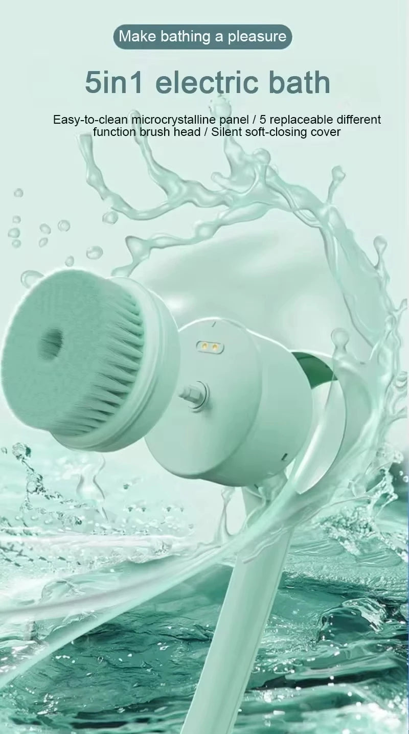 Electric Body Scrubber Brush