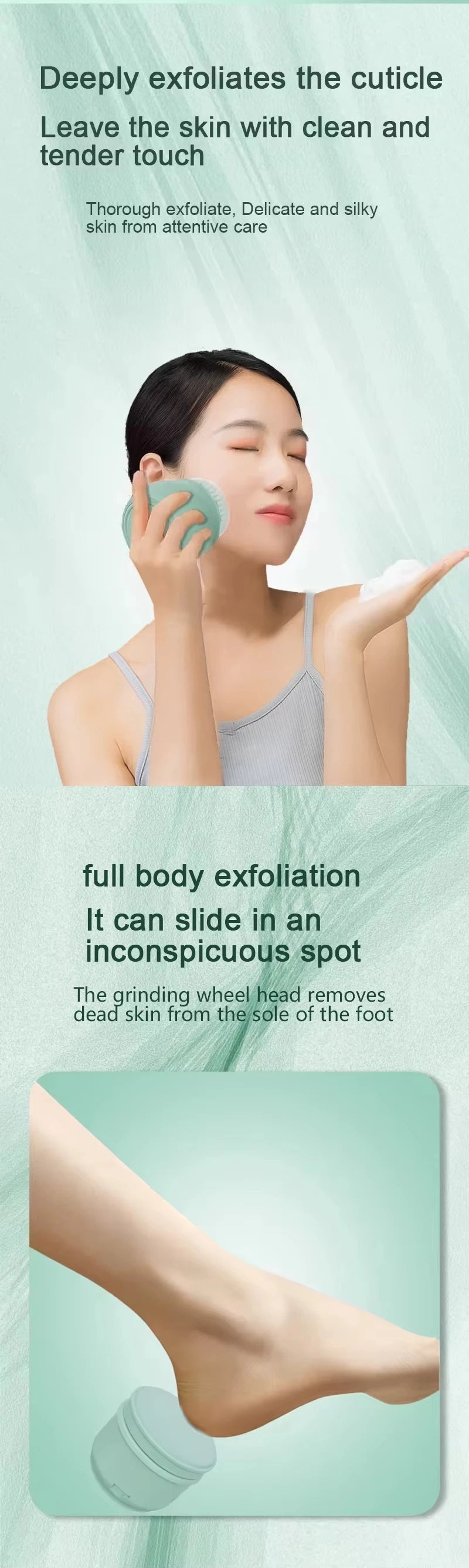 Electric Body Scrubber Brush