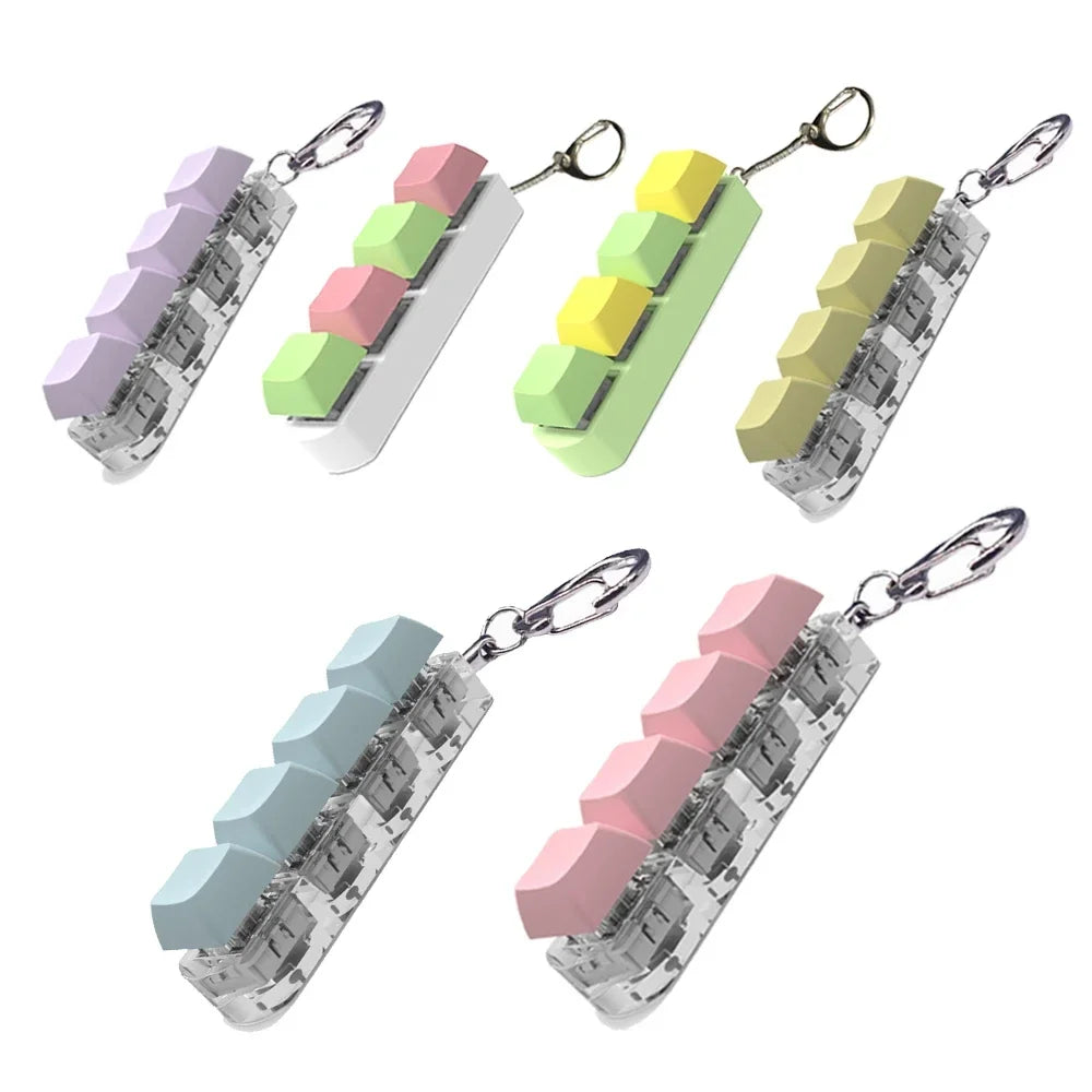 Mechanical Keyboard Fidget Keychain