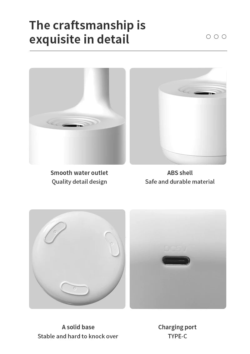 Anti-Gravity Humidifier with LED Display
